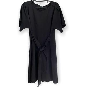 Express Black Dress with a Front Tie
